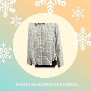 Plaid Long Sleeve Cotton Button Up Shirt
B…